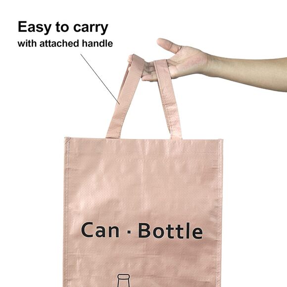 Recycling Bin Bags Set of 3 Waterproof Reusable Trash Sorter Kitchen Home Bins - Picture 6 of 9